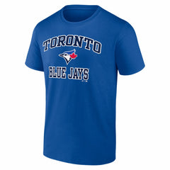 Toronto Blue Jays Logo Athletic Heart and Soul T-Shirt - Royal - MLB Sale