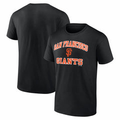 San Francisco Giants Logo Athletic Heart and Soul T-Shirt - Black - MLB on Sale