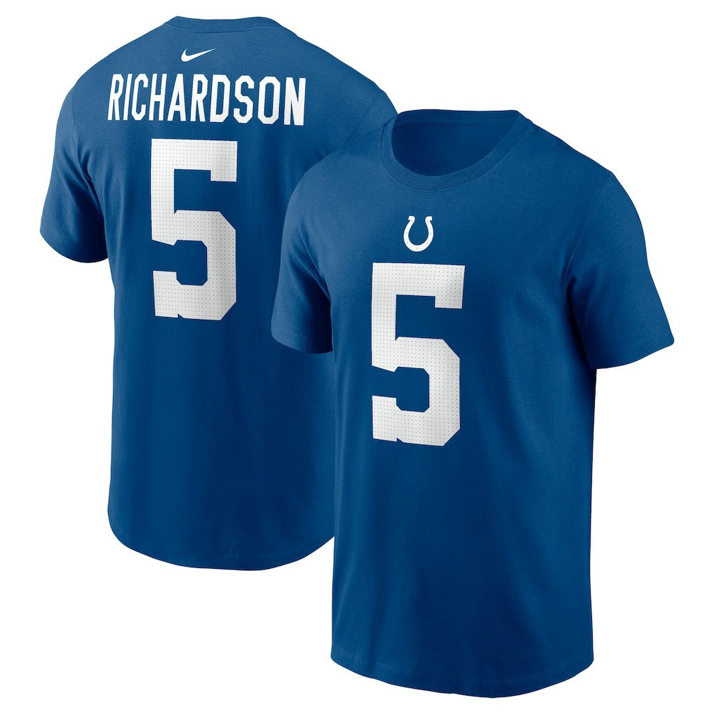 Nike Anthony Richardson Indianapolis Colts Player Name & Number T-Shirt Royal