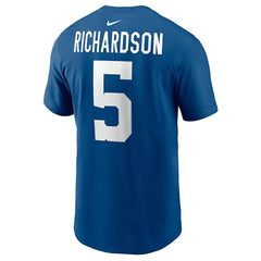 Nike Anthony Richardson Indianapolis Colts Player Name & Number T-Shirt Royal