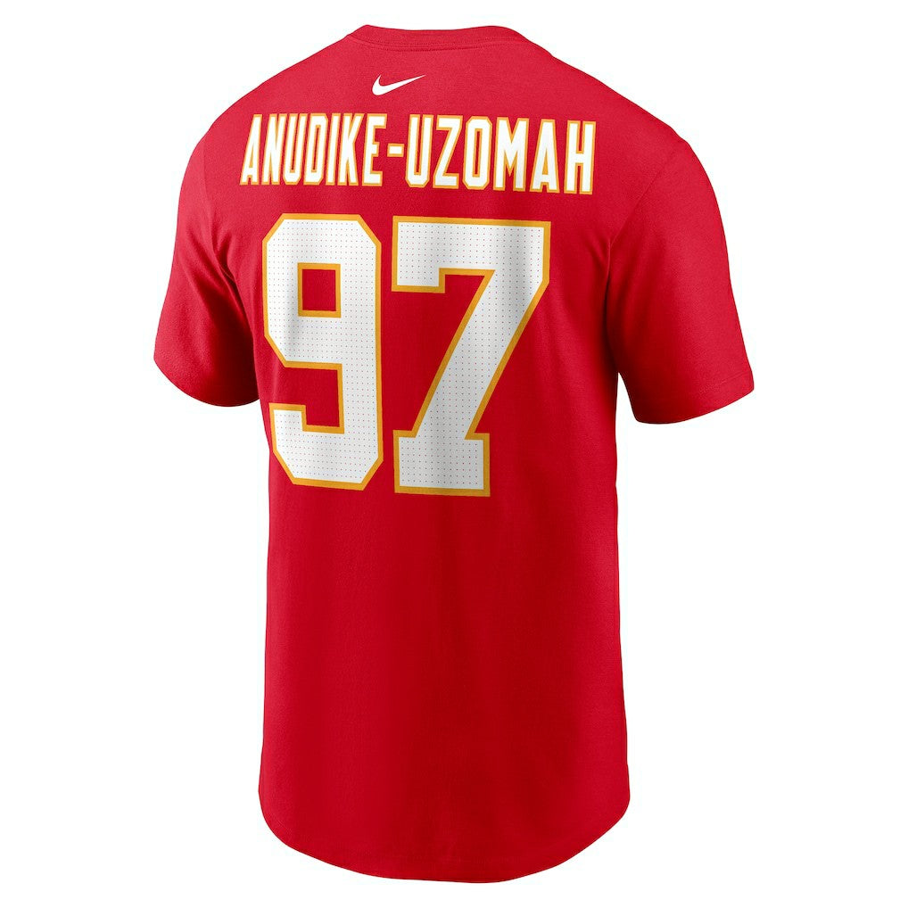 Nike Felix Anudike-Uzomah Kansas City Chiefs Player Name & Number T-Shirt Red