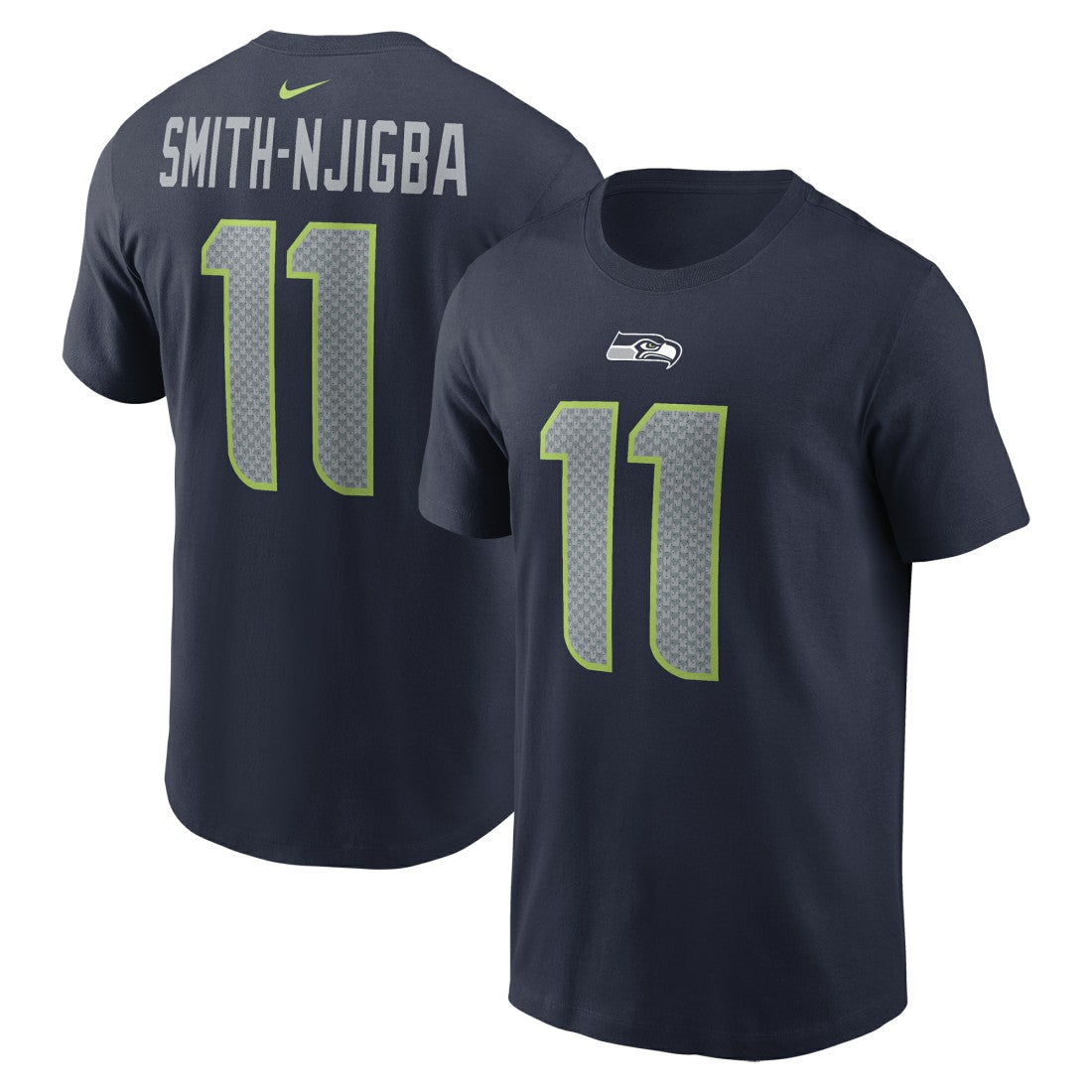 Nike Jaxon Smith-Njigba Seattle Seahawks Player Name & Number T-Shirt Navy