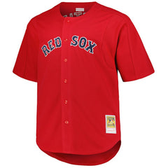 David Ortiz Boston Red Sox Mitchell & Ness Big & Tall Cooperstown Mesh Batting Practice Jersey - Red - Mitchell & Ness Sale