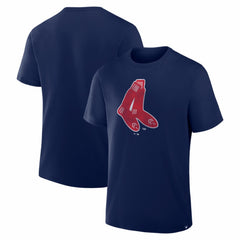 Boston Red Sox Fanatics Vintage Logo Legacy T-Shirt - Navy - Fanatics Online