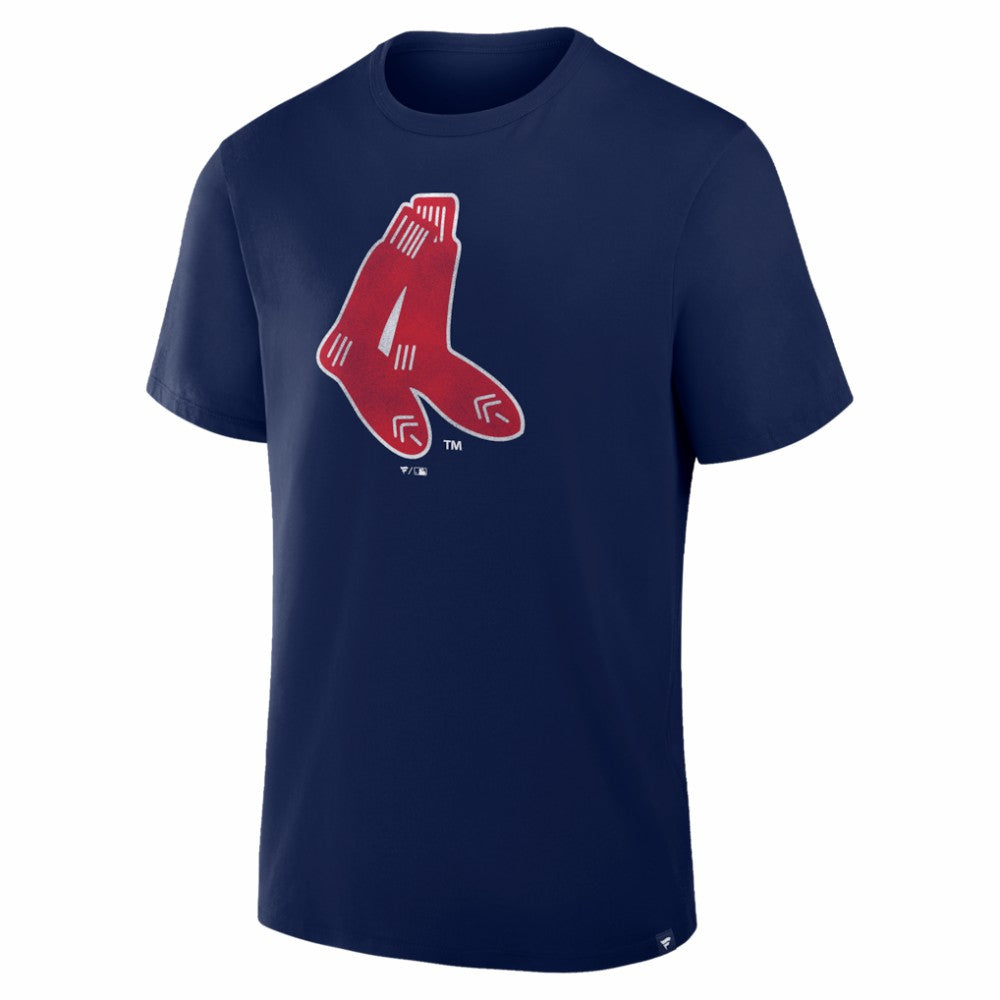 Boston Red Sox Fanatics Vintage Logo Legacy T-Shirt - Navy - Fanatics Online