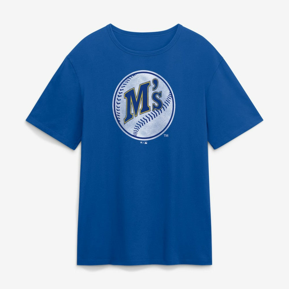 Seattle Mariners Fanatics Alternate Logo Legacy T-Shirt - Royal - Fanatics Sale