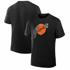 San Francisco Giants Fanatics Vintage Logo Legacy T-Shirt - Black - Fanatics on Sale
