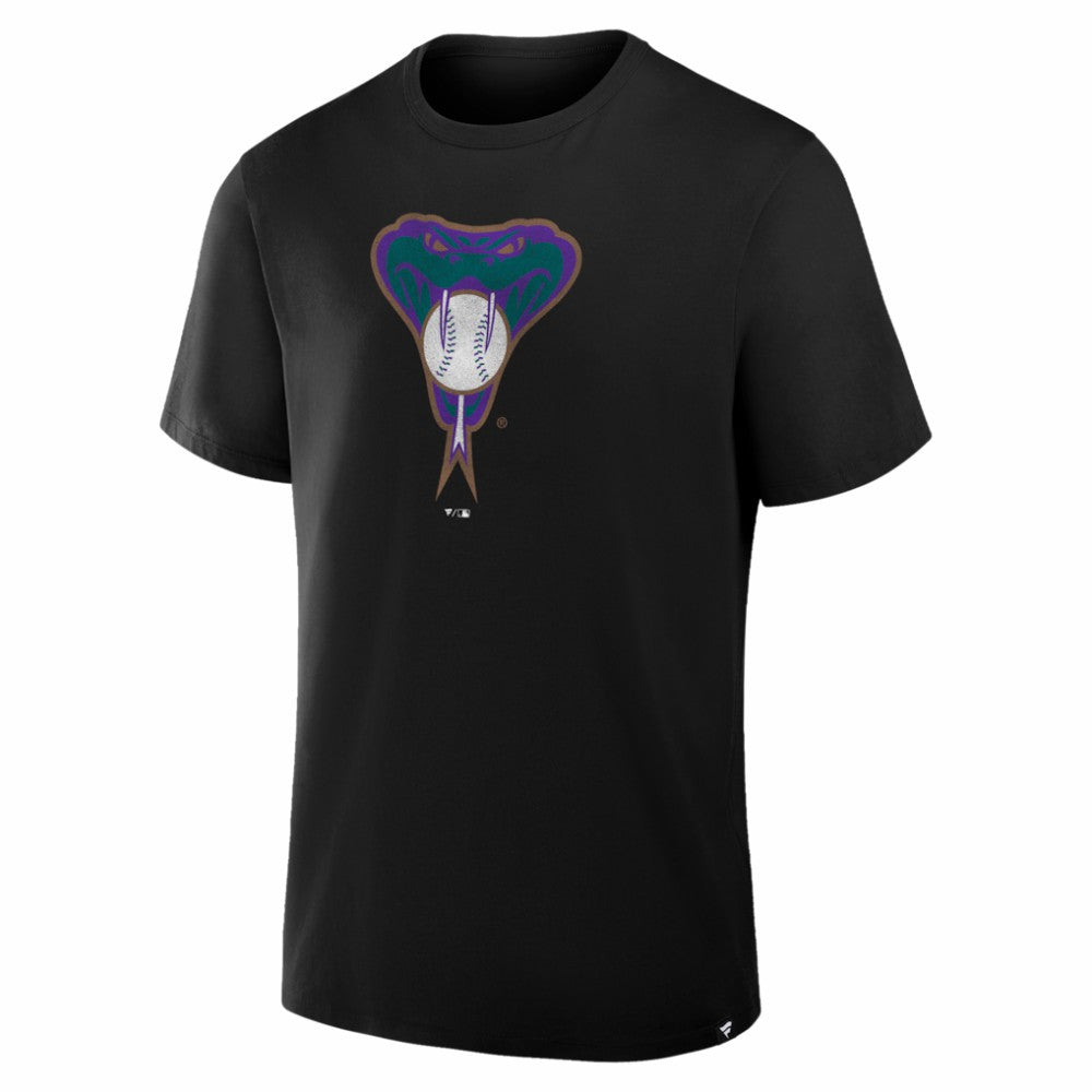 Arizona Diamondbacks Fanatics Vintage Logo Legacy T-Shirt - Black - Fanatics Sale