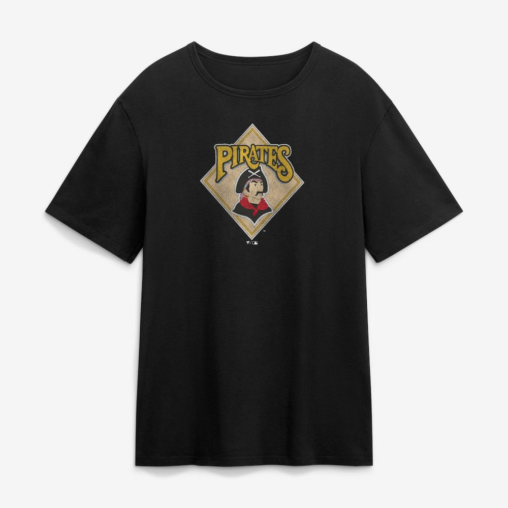 Pittsburgh Pirates Fanatics Alternate Logo Legacy T-Shirt - Black - Fanatics Sale