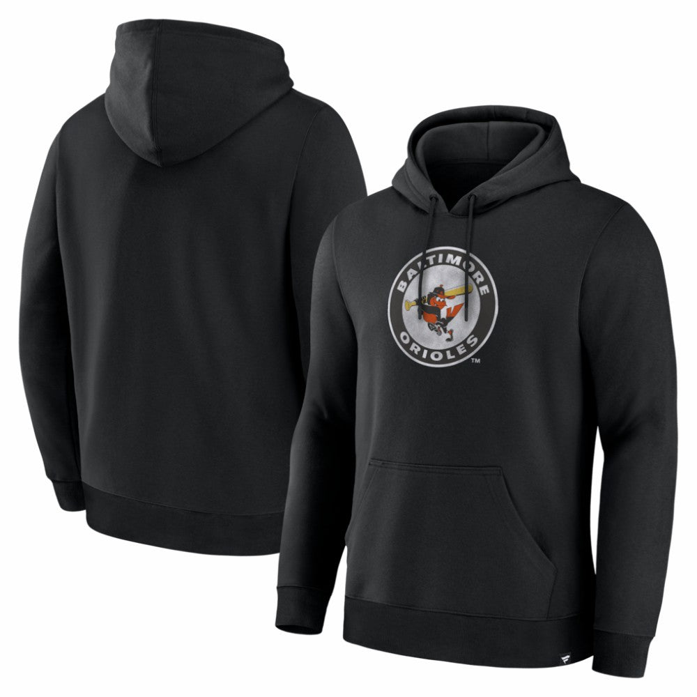Baltimore Orioles Fanatics Heritage Hoodie - Black - Fanatics on Sale