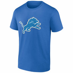 Fanatics Aidan Hutchinson Detroit Lions Player Icon Name & Number T-Shirt Blue