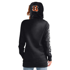 Cincinnati Bengals G-III 4Her by Carl Banks Women's Extra Inning Pullover Hoodie Black
