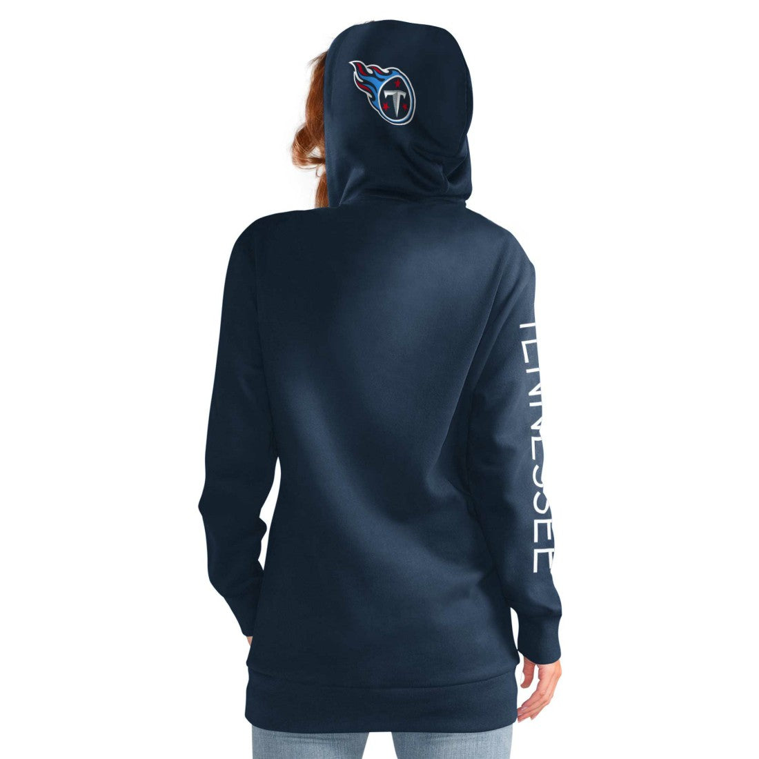 Tennessee Titans G-III 4Her by Carl Banks Women's Extra Inning Pullover Hoodie Navy