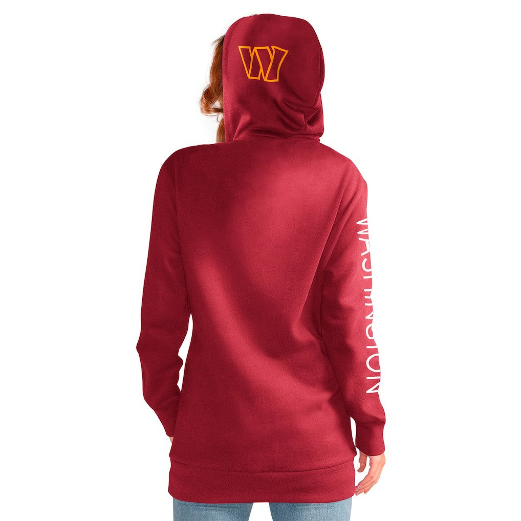Washington Commanders G-III 4Her by Carl Banks Women's Extra Inning Pullover Hoodie Burgundy