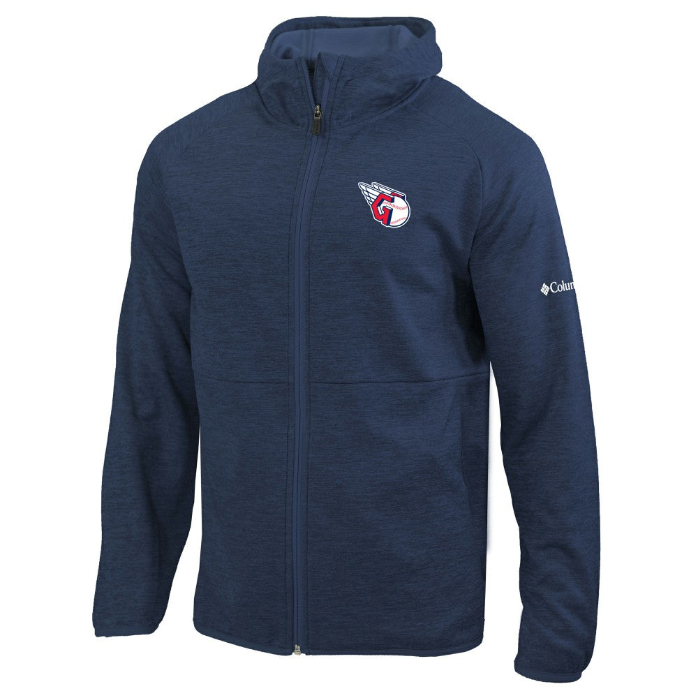 Cleveland Guardians Columbia Omni-Wick It's Time Full-Zip Jacket - Navy - Columbia Sale