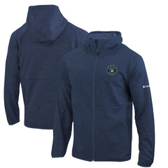 Milwaukee Brewers Columbia Omni-Wick It's Time Full-Zip Jacket - Navy - Columbia Sale
