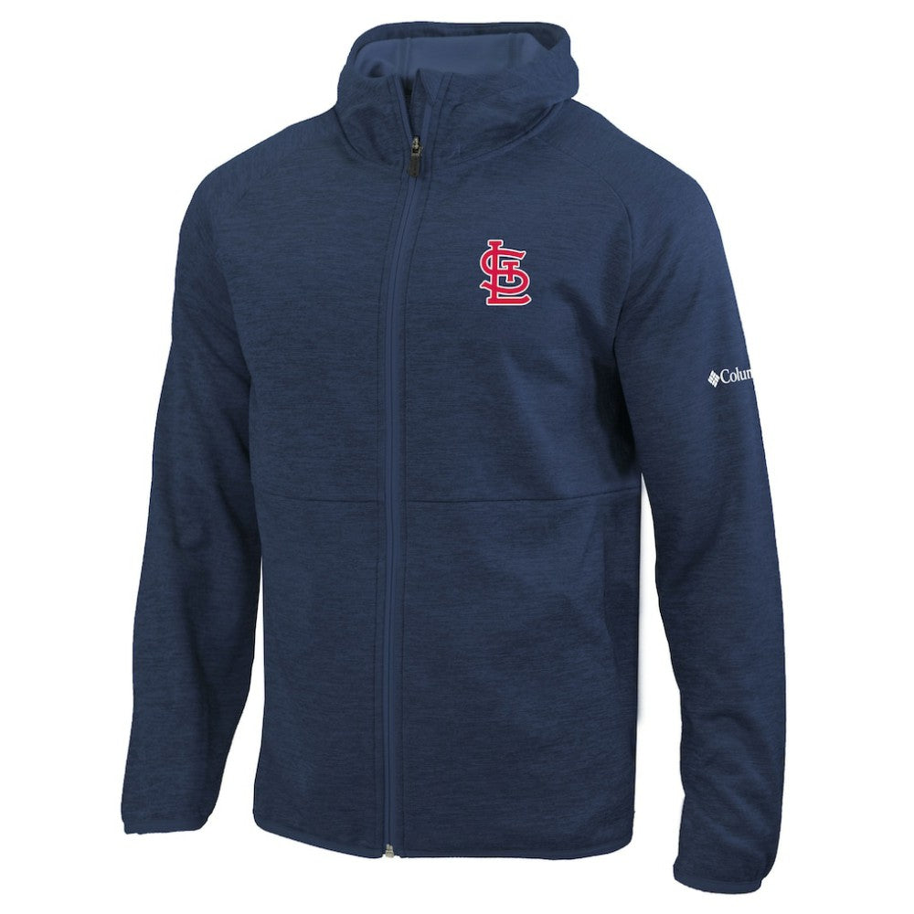 St. Louis Cardinals Columbia Omni-Wick It's Time Full-Zip Jacket - Navy - Columbia Discount