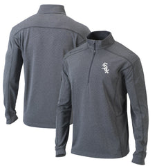 Chicago White Sox Columbia Omni-Wick Shotgun Quarter-Zip Pullover Top - Heather Gray - Columbia Sale