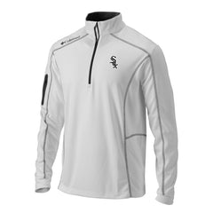 Chicago White Sox Columbia Omni-Wick Shotgun Quarter-Zip Pullover Top - White - Columbia Lifestyle
