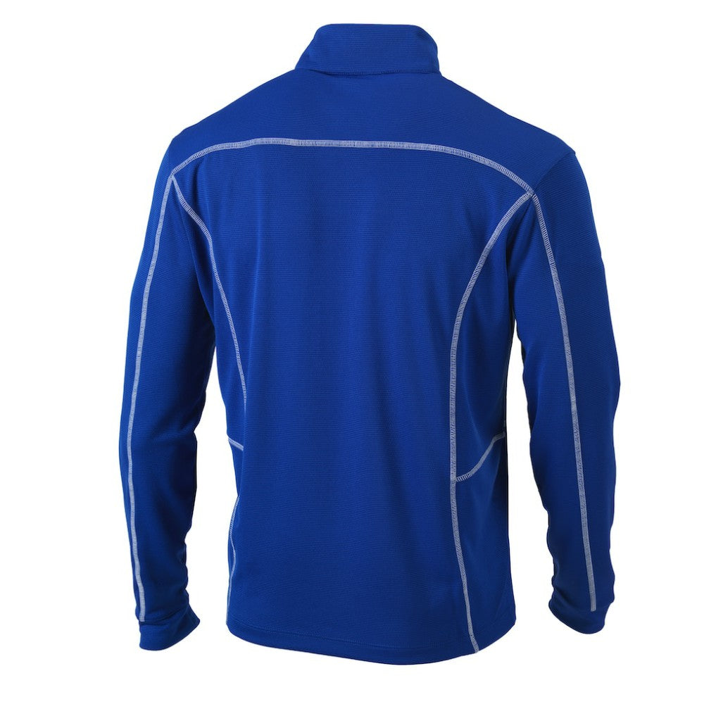 Philadelphia Phillies Columbia Omni-Wick Shotgun Quarter-Zip Pullover Top - Royal - Columbia on Sale