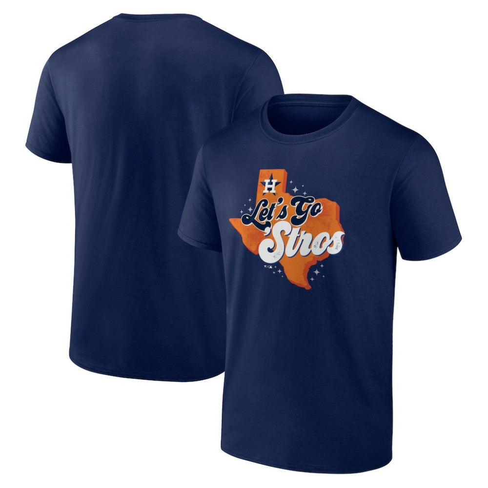 Houston Astros Hometown Collection Texas Scripty T-Shirt - Navy - MLB on Sale