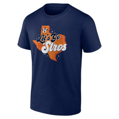 Houston Astros Hometown Collection Texas Scripty T-Shirt - Navy - MLB on Sale