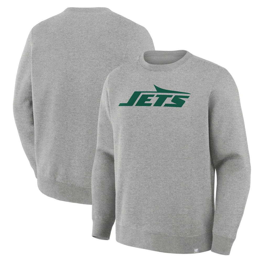 Fanatics New York Jets Primary Logo Legacy Sweatshirt Heather Gray