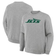 Fanatics New York Jets Primary Logo Legacy Sweatshirt Heather Gray