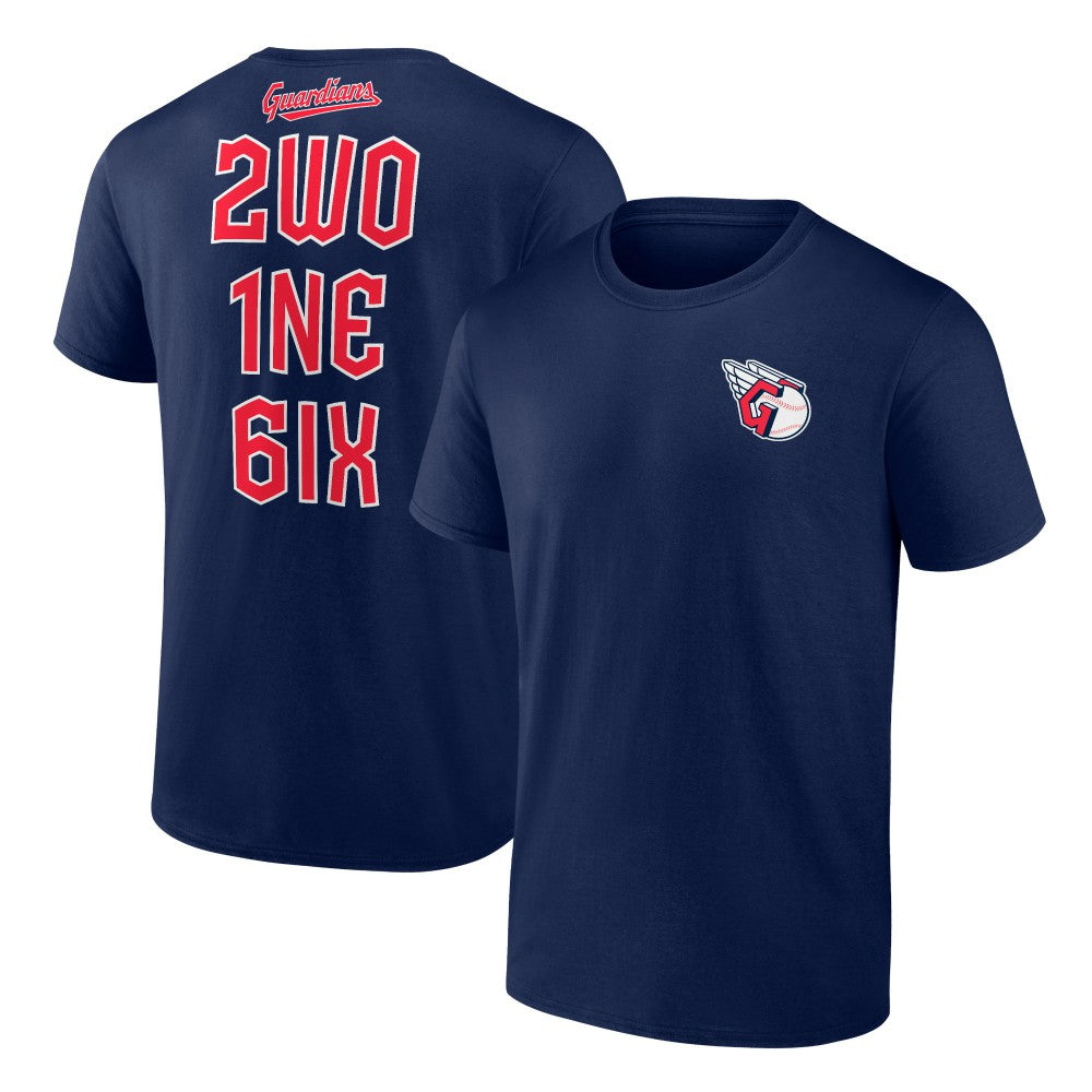 Cleveland Guardians Hometown Collection The 216 T-Shirt - Navy - MLB on Sale
