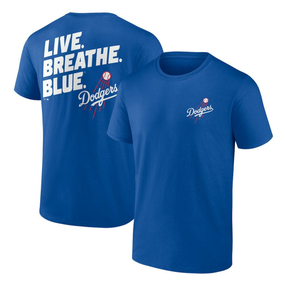 Los Angeles Dodgers Hometown Collection Live Breathe T-Shirt - Royal - MLB Online