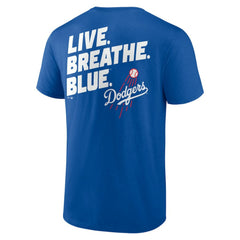Los Angeles Dodgers Hometown Collection Live Breathe T-Shirt - Royal - MLB Online