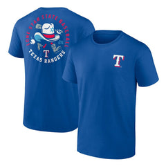 Texas Rangers Hometown Collection 10 Gallon Baseball T-Shirt - Royal - MLB Online