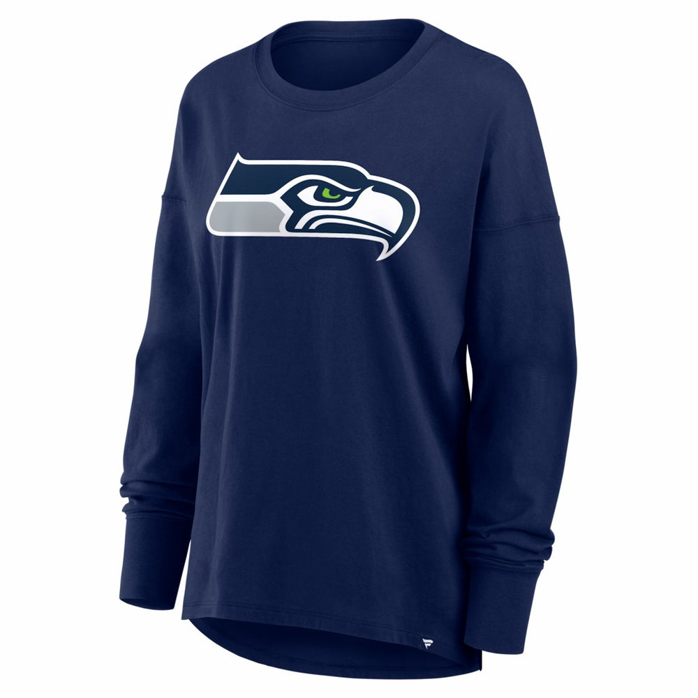 Fanatics Seattle Seahawks Women's Essential Long Sleeve T-Shirt College Navy