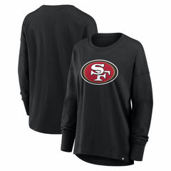 Fanatics San Francisco 49ers Women's Essential Long Sleeve T-Shirt Black