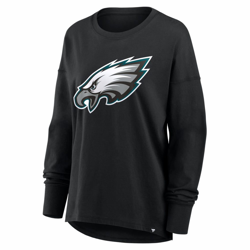 Fanatics Philadelphia Eagles Women's Essential Long Sleeve T-Shirt Black
