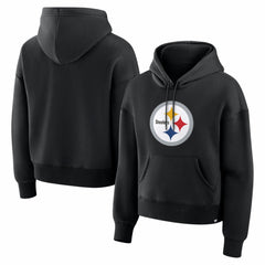 Fanatics Pittsburgh Steelers Women's Essential Legacy Hoodie Black