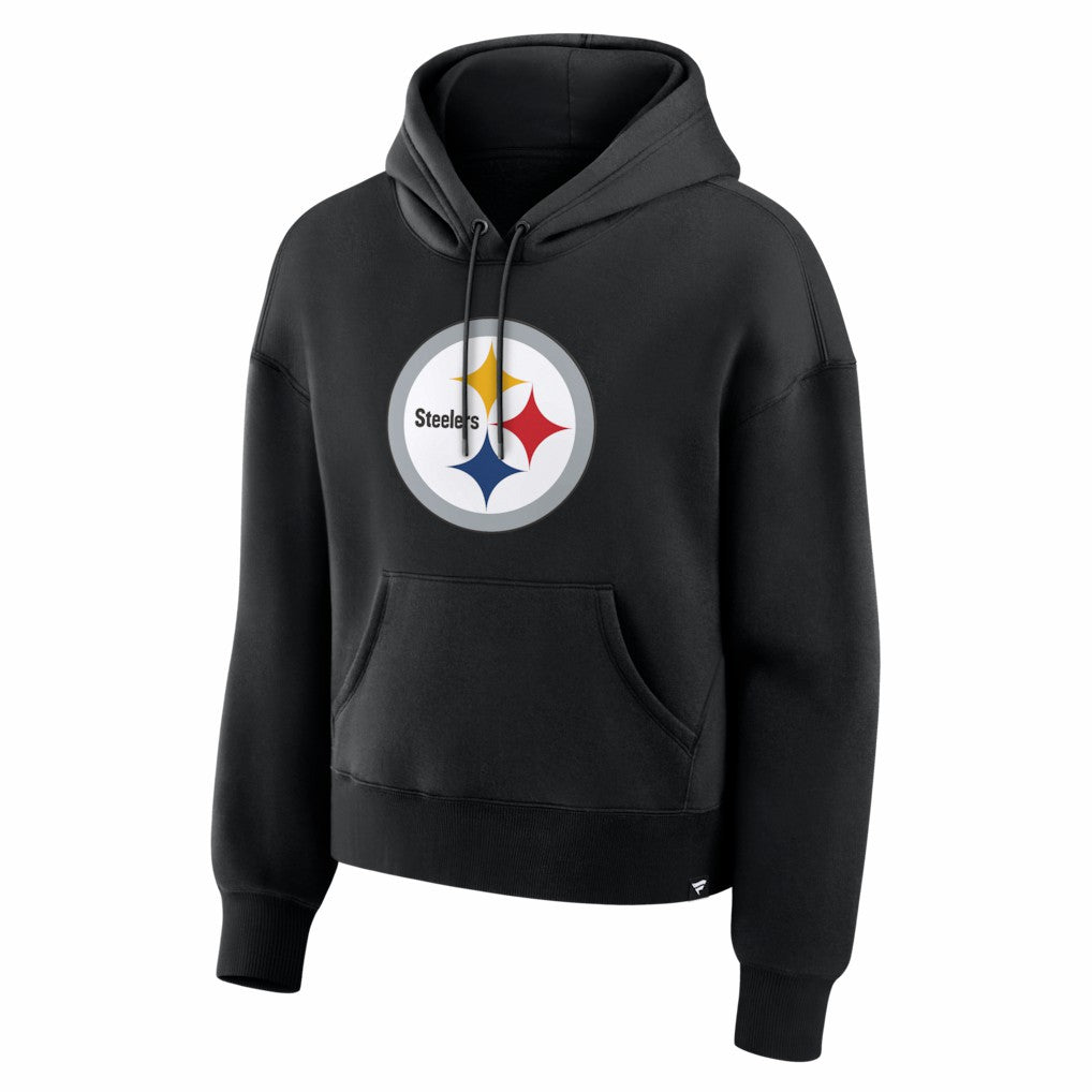 Fanatics Pittsburgh Steelers Women's Essential Legacy Hoodie Black