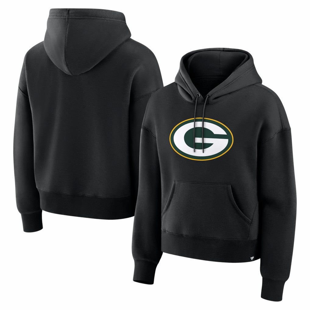 Fanatics Green Bay Packers Women's Essential Legacy Hoodie Black