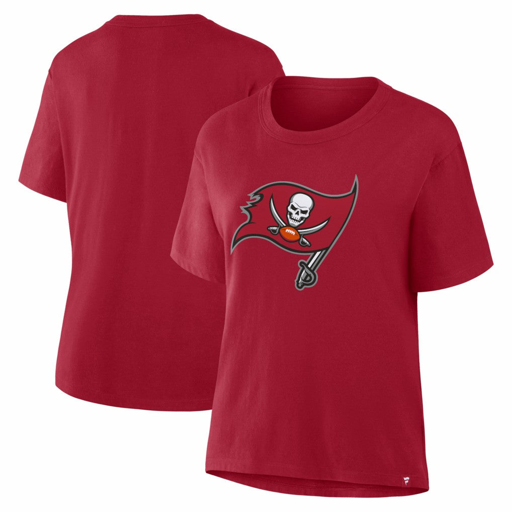Fanatics Tampa Bay Buccaneers Women's Essential Legacy T-Shirt Red