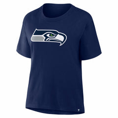 Fanatics Seattle Seahawks Women's Essential Legacy T-Shirt College Navy