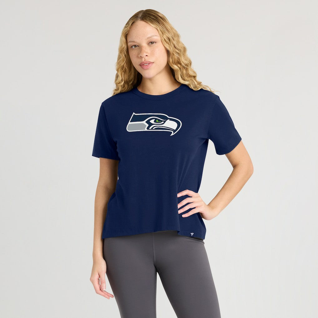 Fanatics Seattle Seahawks Women's Essential Legacy T-Shirt College Navy
