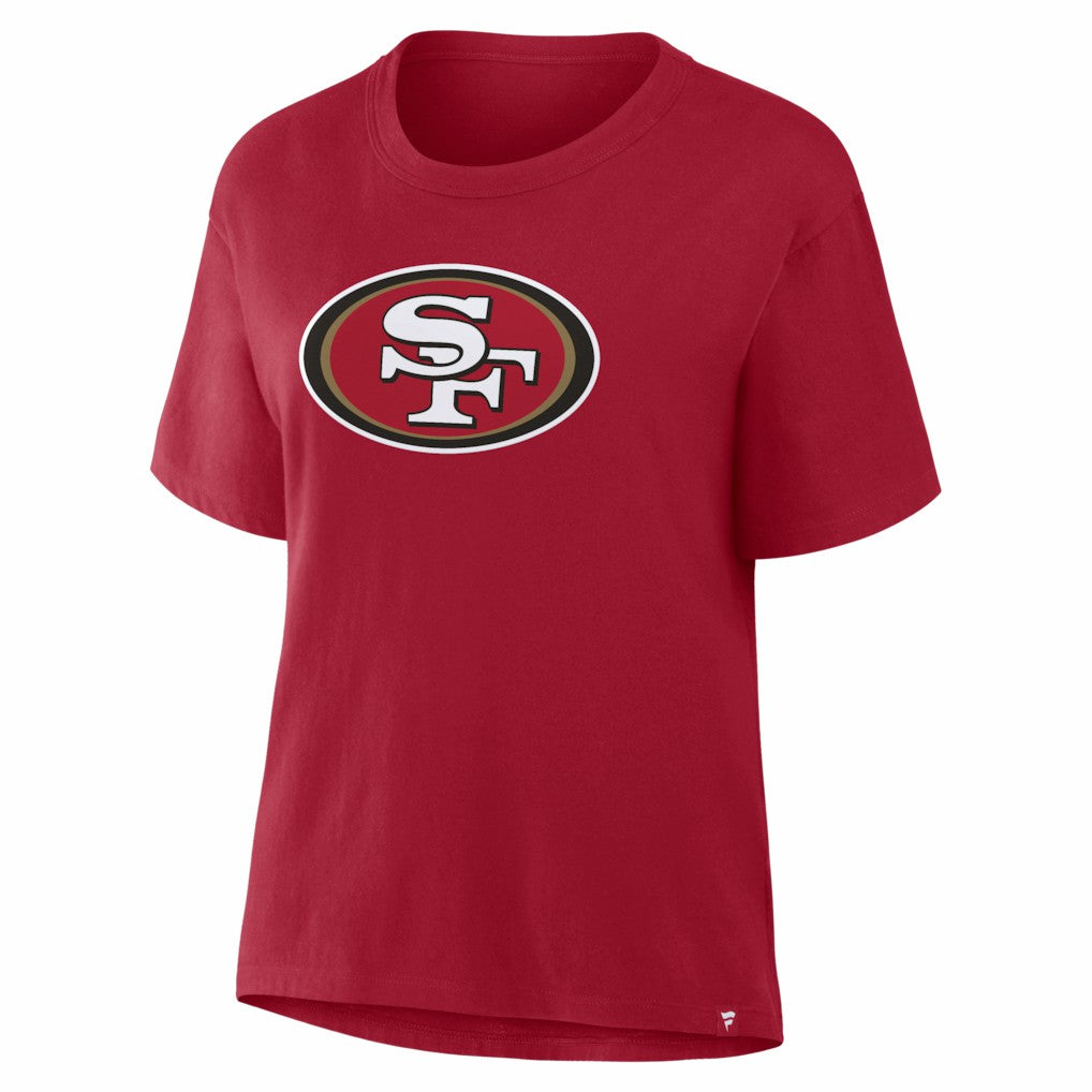 Fanatics San Francisco 49ers Women's Essential Legacy T-Shirt Scarlet