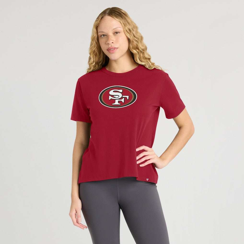 Fanatics San Francisco 49ers Women's Essential Legacy T-Shirt Scarlet