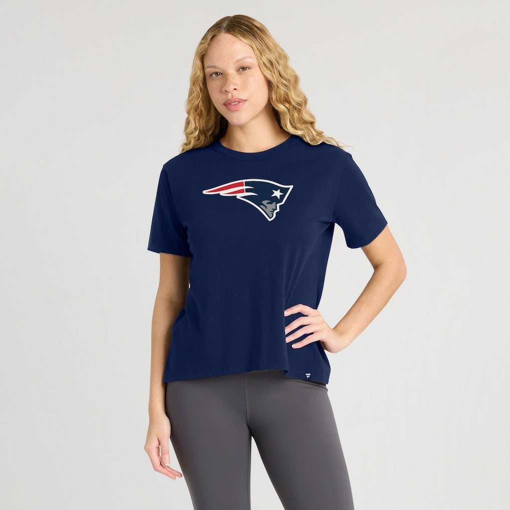 Fanatics New England Patriots Women's Essential Legacy T-Shirt Navy