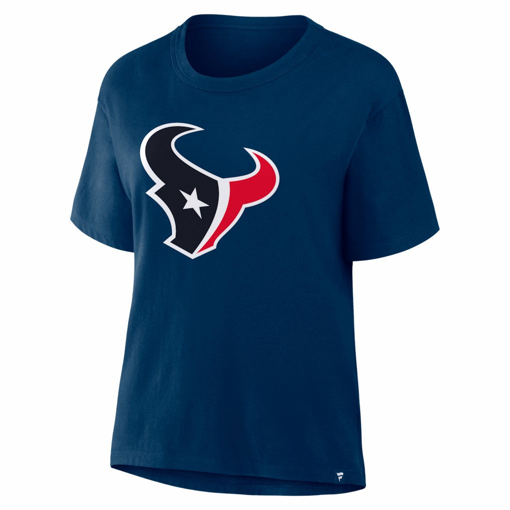 Fanatics Houston Texans Women's Essential Legacy T-Shirt Navy