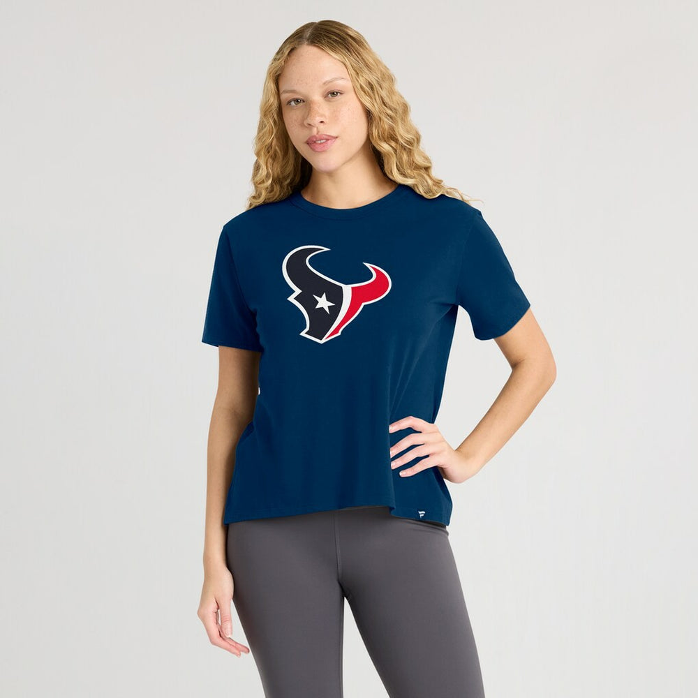 Fanatics Houston Texans Women's Essential Legacy T-Shirt Navy