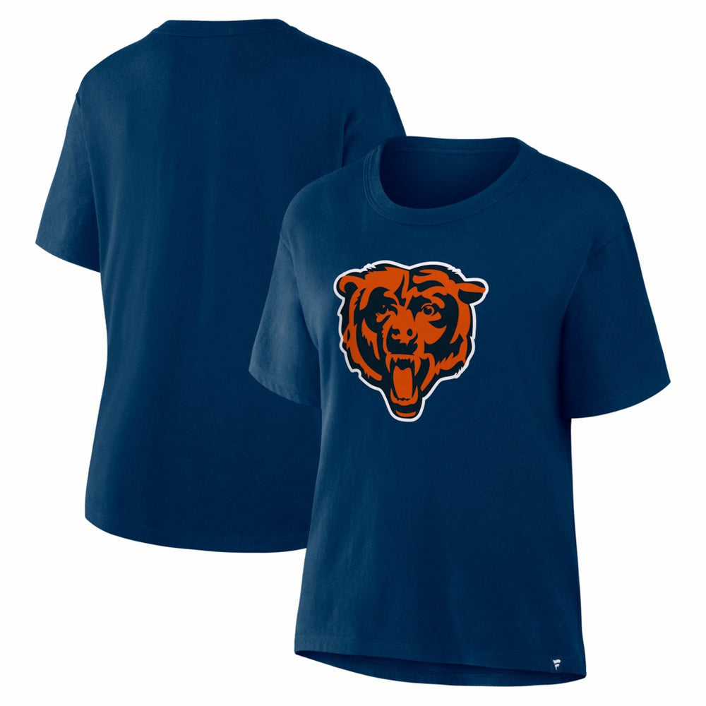 Fanatics Chicago Bears Women's Essential Legacy T-Shirt Navy