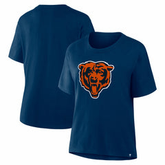 Fanatics Chicago Bears Women's Essential Legacy T-Shirt Navy
