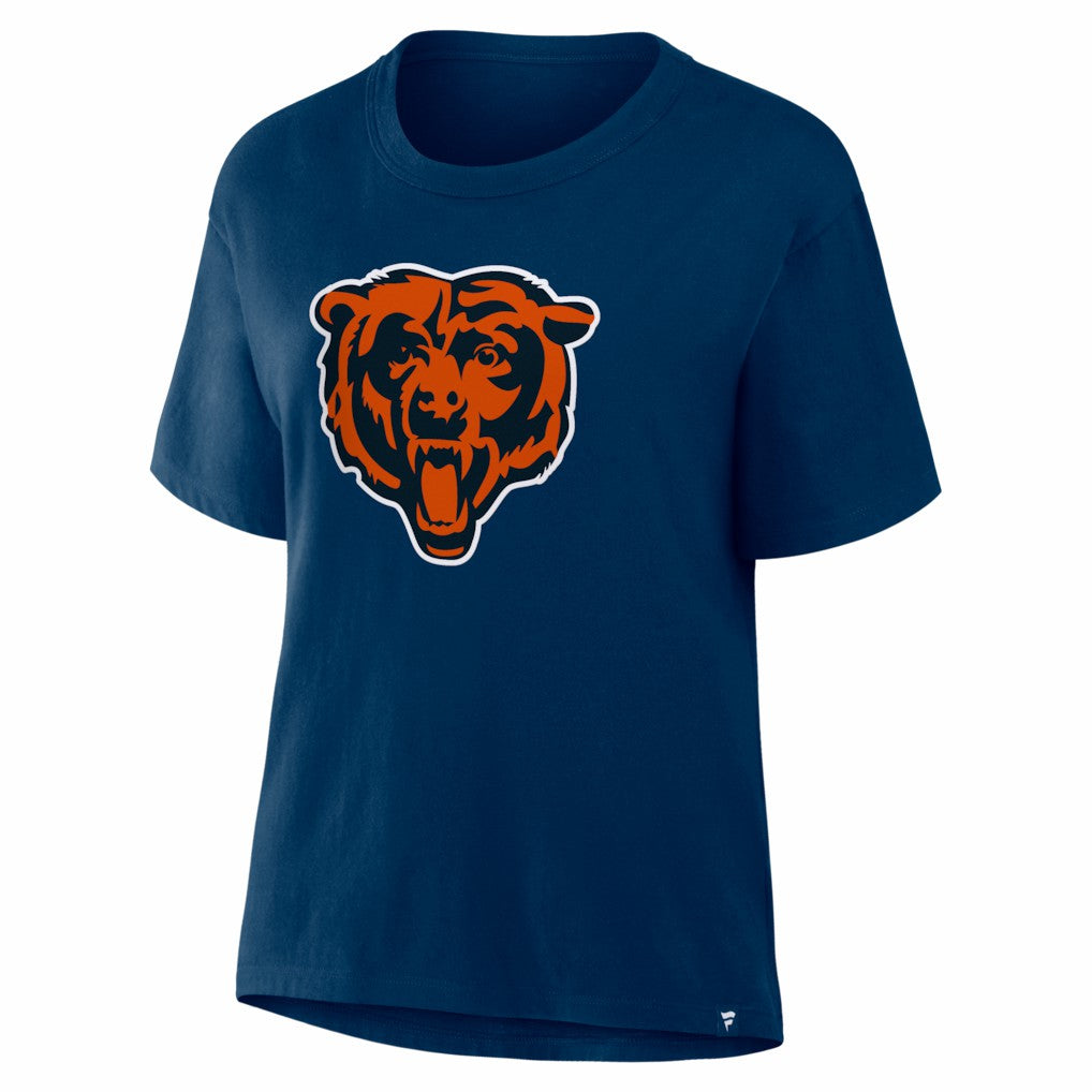 Fanatics Chicago Bears Women's Essential Legacy T-Shirt Navy