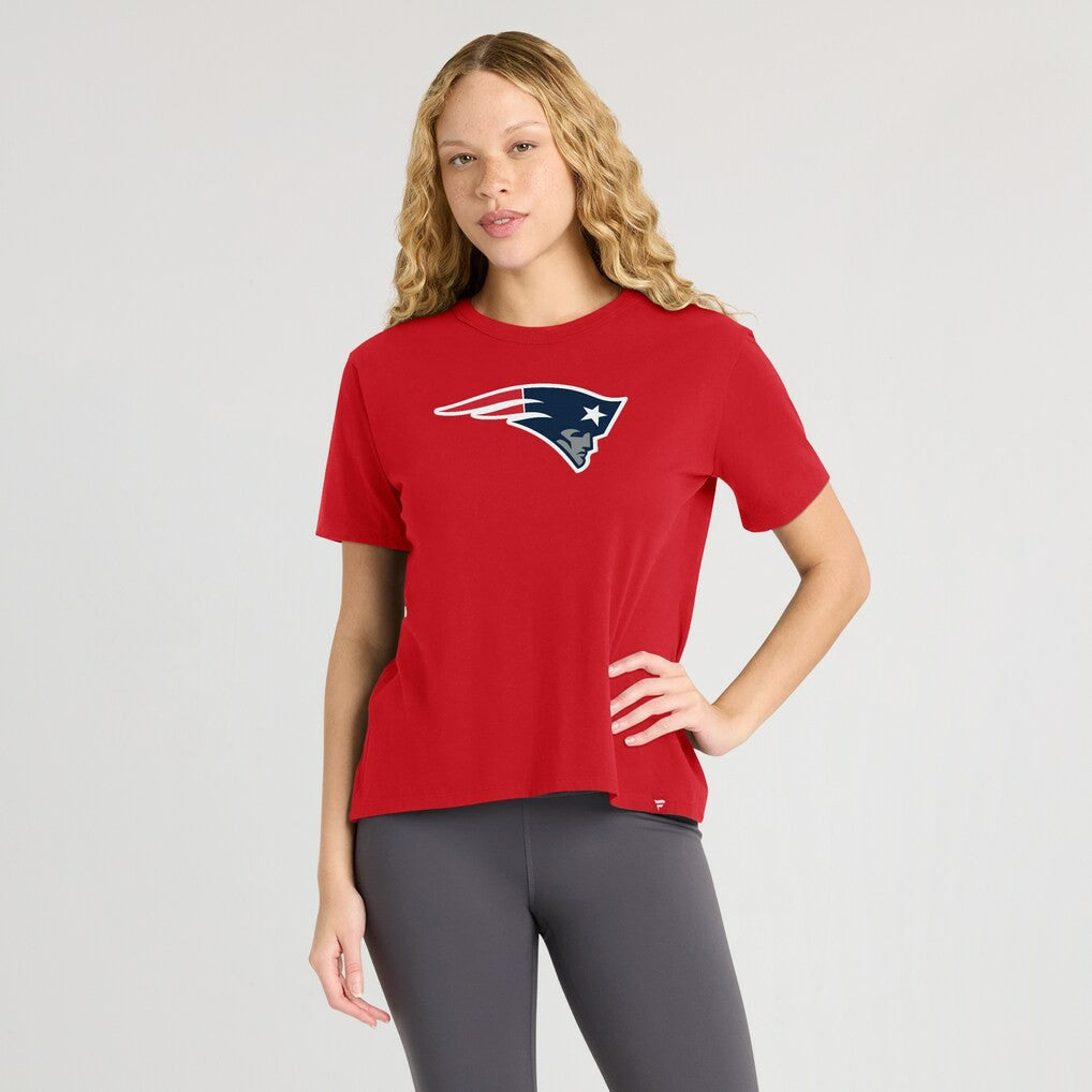 Fanatics New England Patriots Women's Essential Legacy T-Shirt Red